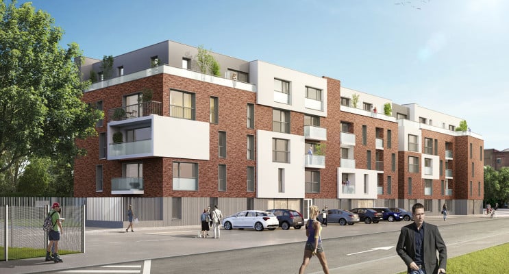 Loos programme immobilier neuf « Résidence Blanquart Evrard » en Loi Pinel 
