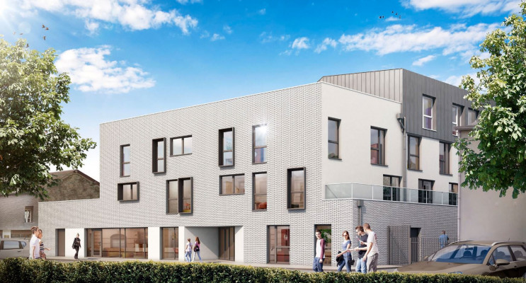 Le Petit-Quevilly programme immobilier neuf &laquo; Le Hub &raquo; 