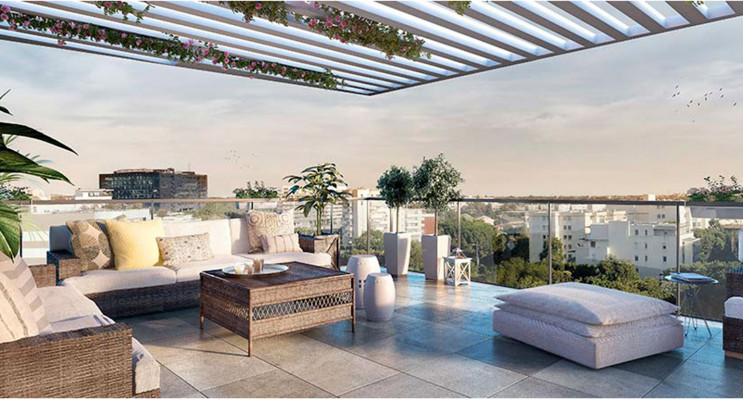 Montpellier programme immobilier neuf « Esquisse » en Loi Pinel 