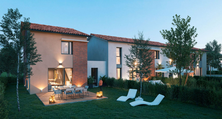 Brax programme immobilier neuf &laquo; Domaine Villas Rosa &raquo; en Loi Pinel 