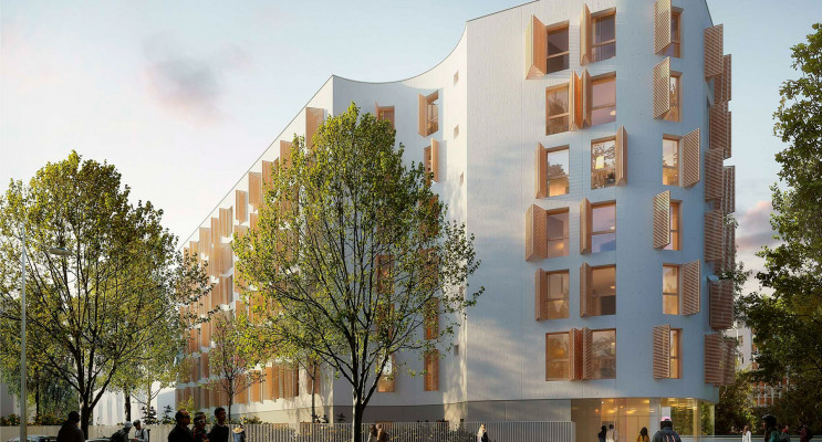 Montpellier programme immobilier neuf « Résidence Etudiante Créa » 