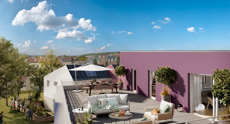 Nancy programme immobilier neuf &laquo; L'Ecrin des Jardiniers &raquo; en Loi Pinel 