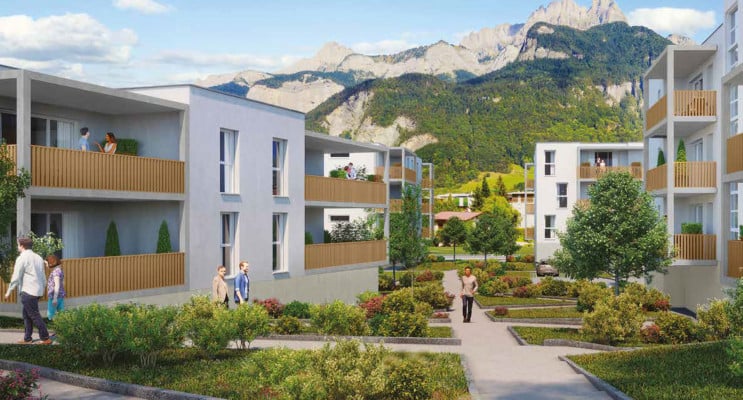 Sallanches programme immobilier neuf « Agate » en Loi Pinel 
