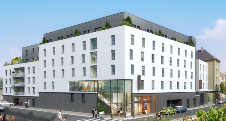Caen programme immobilier neuf &laquo; R&eacute;sidence Henriette Geffroy &raquo; 