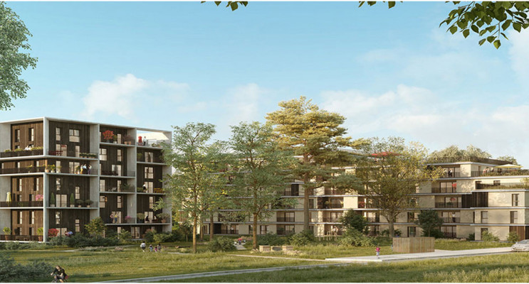 Massy programme immobilier neuf &laquo; Les Sequoias - Canop&eacute;e &raquo; en Loi Pinel 