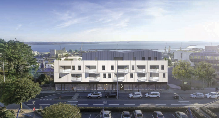 Brest programme immobilier neuf « Cap Irez » en Loi Pinel 