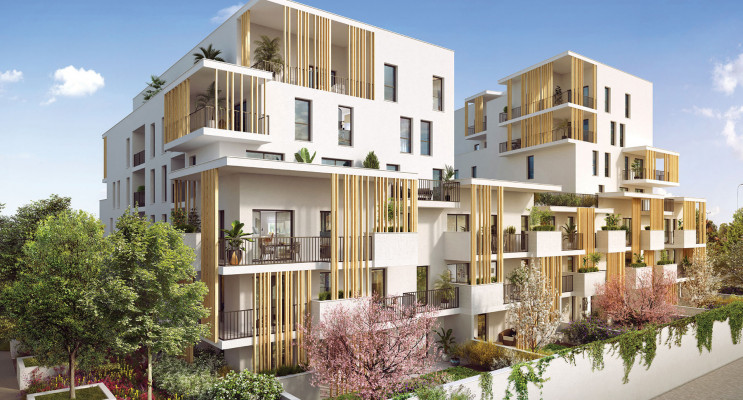Villeurbanne programme immobilier neuf &laquo; L&rsquo;&Icirc;lot Charmes &raquo; en Loi Pinel 