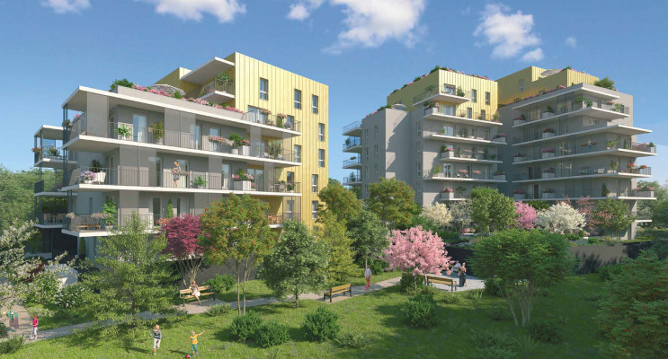 Grenoble programme immobilier neuf &laquo; Le Ga&iuml;a &raquo; en Loi Pinel 