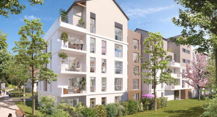 Melun programme immobilier neuf &laquo; Central Nature &raquo; en Loi Pinel 