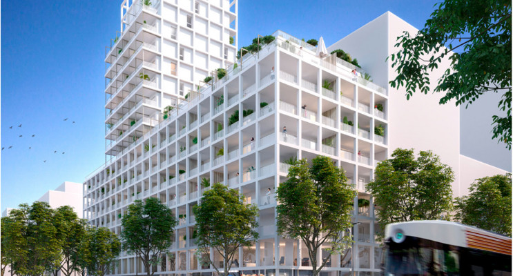 Marseille programme immobilier neuf &laquo; Eurom&eacute;diterran&eacute;e - Les Fabriques &raquo; en Loi Pinel 