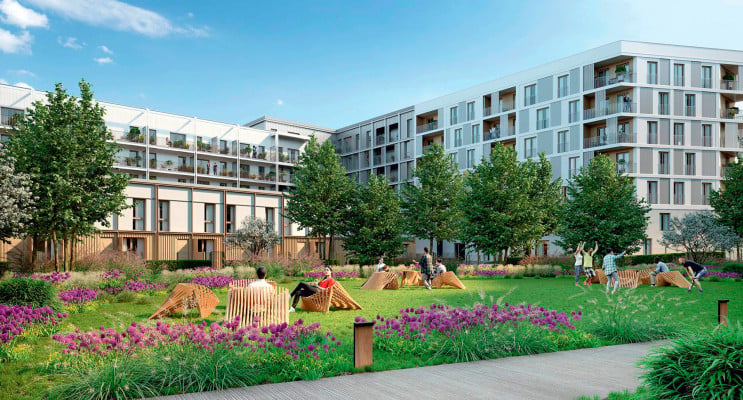 Bussy-Saint-Georges programme immobilier neuf « Agora Parc 2 » en Loi Pinel 