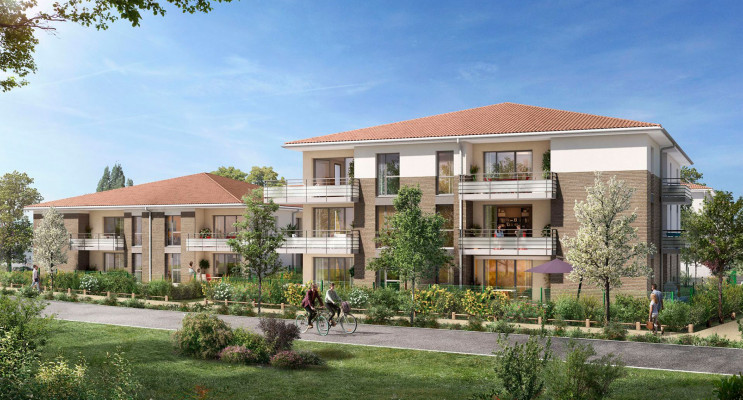Lespinasse programme immobilier neuf &laquo; Canal Rive Gauche &raquo; en Loi Pinel 
