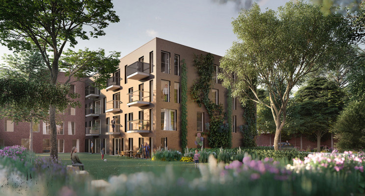 Croix programme immobilier neuf &laquo; Les Jardins du 126 &raquo; en Loi Pinel 