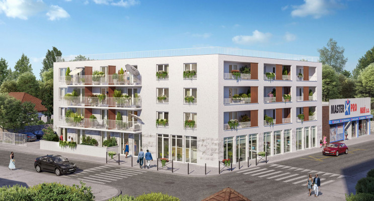 Ris-Orangis programme immobilier neuf « Les Jardins de Ris en Seine » en Loi Pinel 