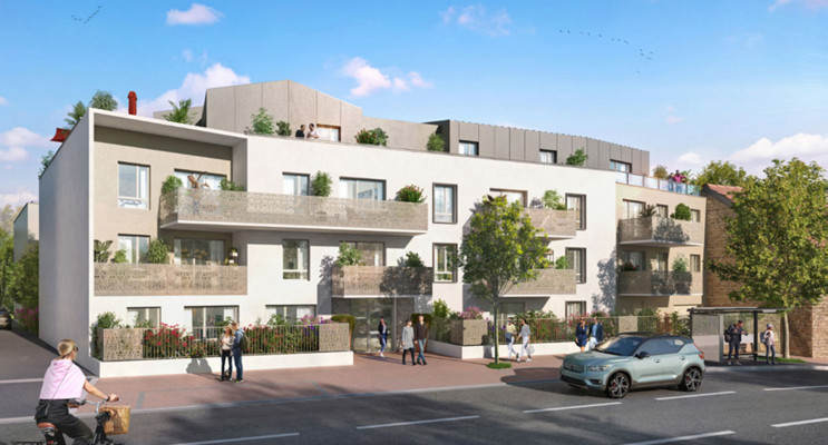 Dijon programme immobilier neuf &laquo; La Crois&eacute;e des Arts &raquo; en Loi Pinel 