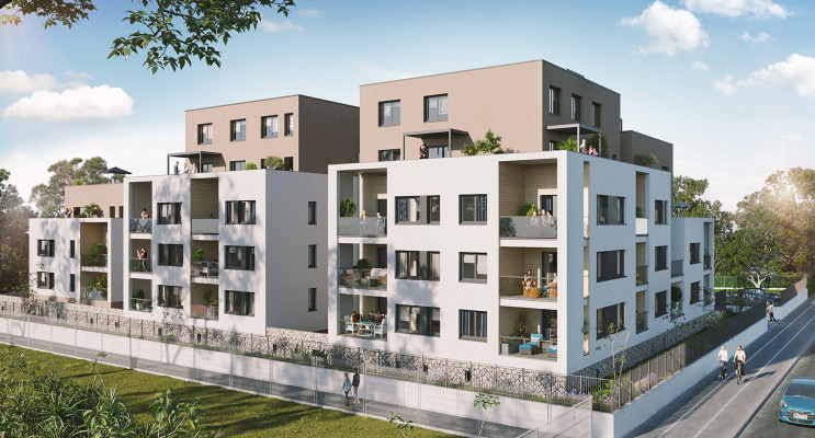 Grenoble programme immobilier neuf &laquo; L'Emeraude &raquo; en Loi Pinel 