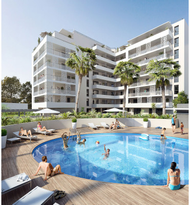 Marseille programme immobilier neuf « Mée Vues » en Loi Pinel 