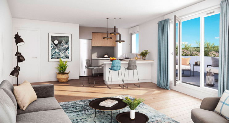 Drancy programme immobilier neuf &laquo; Arboria &raquo; en Loi Pinel 