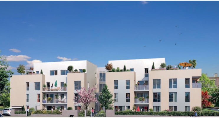 Lyon programme immobilier neuf « Plain'Itude