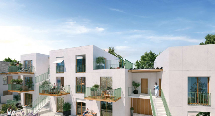 Rungis programme immobilier neuf « Les Nouveaux Jardins - Maisons et Appartements