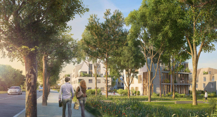 Rungis programme immobilier neuf « Les Nouveaux Jardins - Chemin des Fermes » en Loi Pinel 