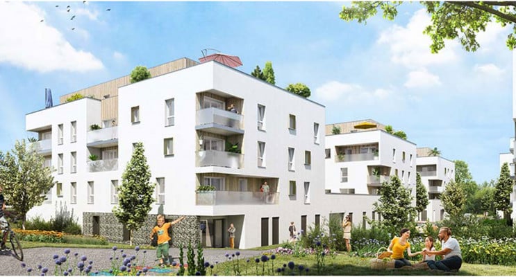 Mont-Saint-Aignan programme immobilier neuf &laquo; La Marelle &raquo; en Loi Pinel 