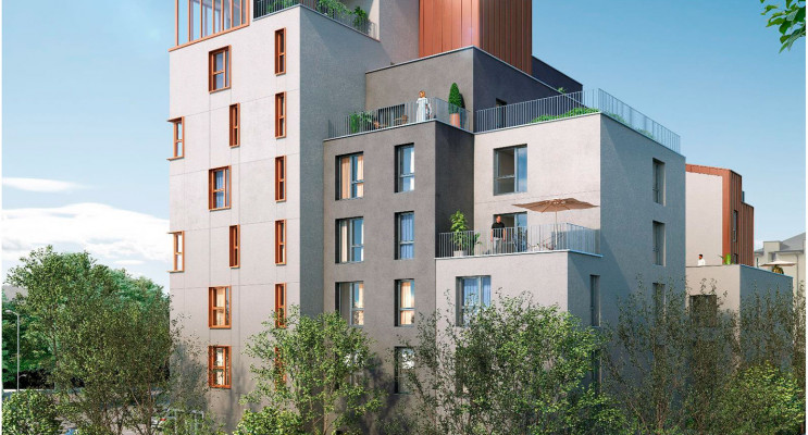 Rennes programme immobilier neuf &laquo; My Campus Rennes I &raquo; 