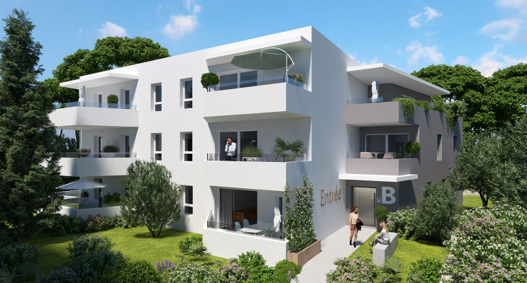 Montpellier programme immobilier neuf « Lodge Emeraude » en Loi Pinel 