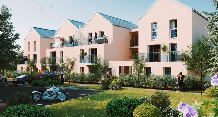 Le Havre programme immobilier neuf &laquo; Le Triangle des Lumi&egrave;res &raquo; en Loi Pinel 