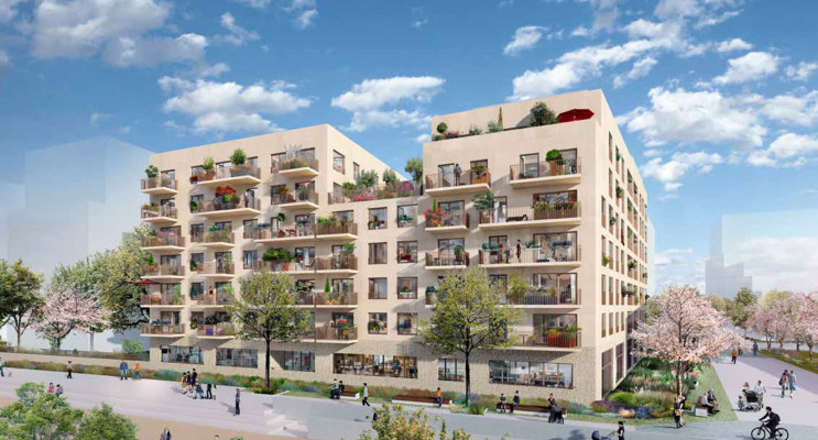 Rouen programme immobilier neuf &laquo; Les Girandi&egrave;res C&oelig;ur Normandie &raquo; 