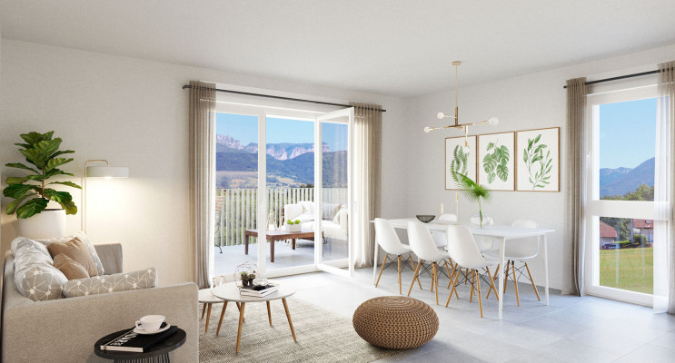 Charvonnex programme immobilier neuf &laquo; L'Ermengarde &raquo; en Loi Pinel 