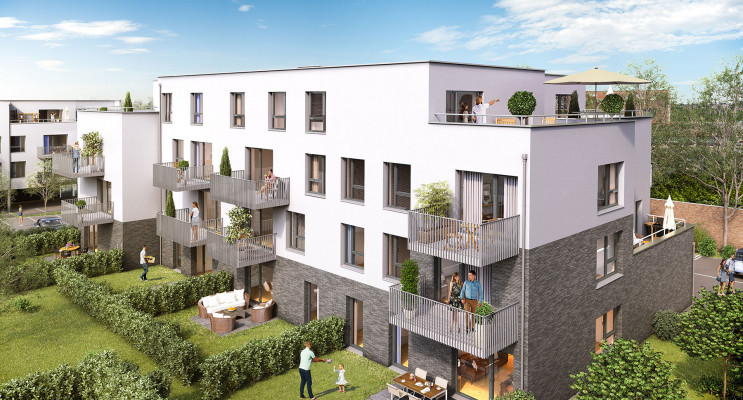 Bousbecque programme immobilier neuf &laquo; O De Lys &raquo; en Loi Pinel 