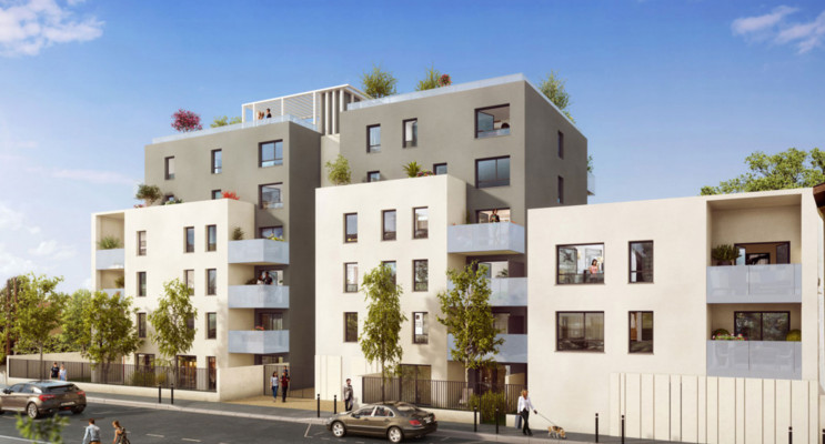 Villeurbanne programme immobilier neuf &laquo; Rouss'&Ocirc; &raquo; en Loi Pinel 
