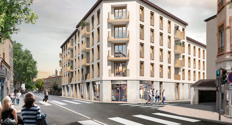 Lyon programme immobilier neuf &laquo; Faubourg Valmy &raquo; en Loi Pinel 