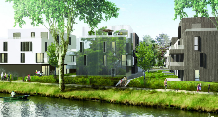 Strasbourg programme immobilier neuf « Les jardins d'O » en Loi Pinel 