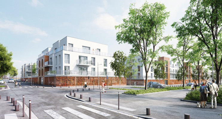 Chartres programme immobilier neuf &laquo; White Lane &raquo; en Loi Pinel 