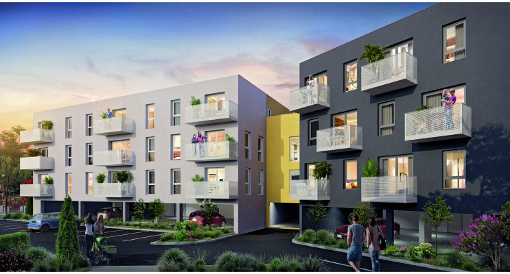 Le Petit-Quevilly programme immobilier neuf « Le Village de Diane » en Loi Pinel 