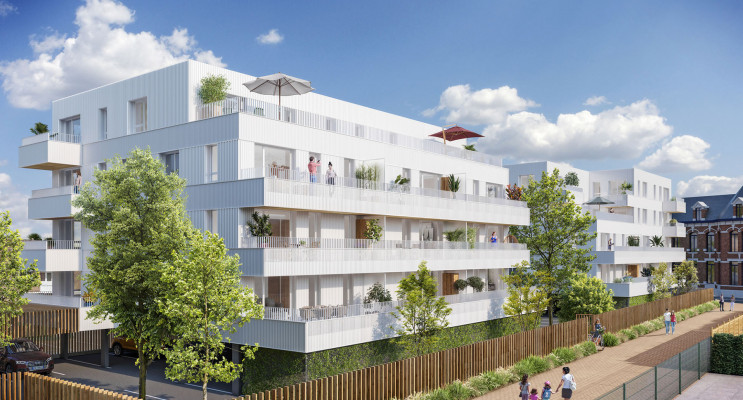 Lannoy programme immobilier neuf &laquo; Oxyg&egrave;ne Lannoy &raquo; en Loi Pinel 