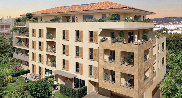 Aix-en-Provence programme immobilier neuf &laquo; H&eacute;ritage &raquo; en Loi Pinel 