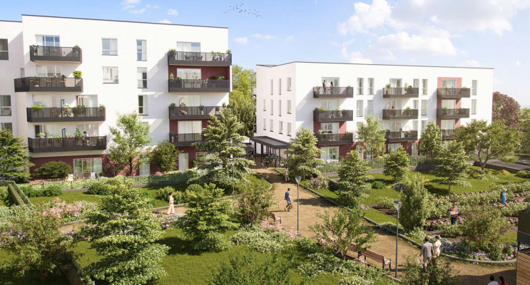 Melun programme immobilier neuf &laquo; Nature'L &raquo; en Loi Pinel 