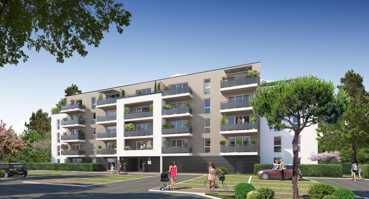 Poitiers programme immobilier neuf « Jardins du Golf I » en Loi Pinel 
