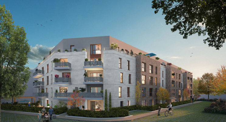 Aubervilliers programme immobilier neuf « L'Ecrin des Noyers