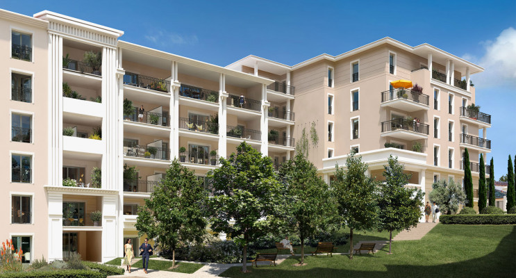 Aix-en-Provence programme immobilier neuf &laquo; Domaine du Parc Rambot &raquo; en Loi Pinel 