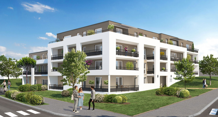 Grand-Couronne programme immobilier neuf « Jardins Romane » en Loi Pinel 