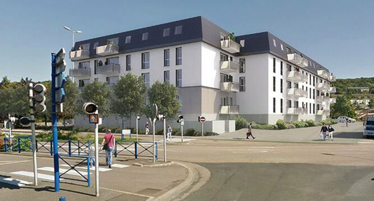D&eacute;ville-l&egrave;s-Rouen programme immobilier neuf &laquo; L'Etoffe du Cailly &raquo; en Loi Pinel 