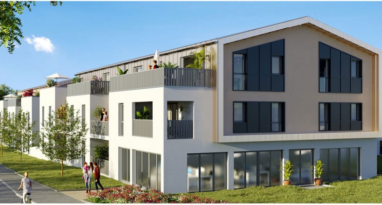 Sautron programme immobilier neuf &laquo; Les Hauts de Brimberne &raquo; en Loi Pinel 