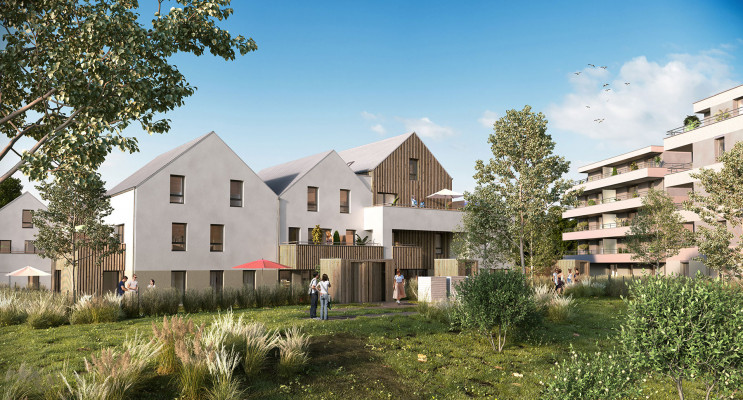 Strasbourg programme immobilier neuf « Les Moulins Becker » en Loi Pinel 