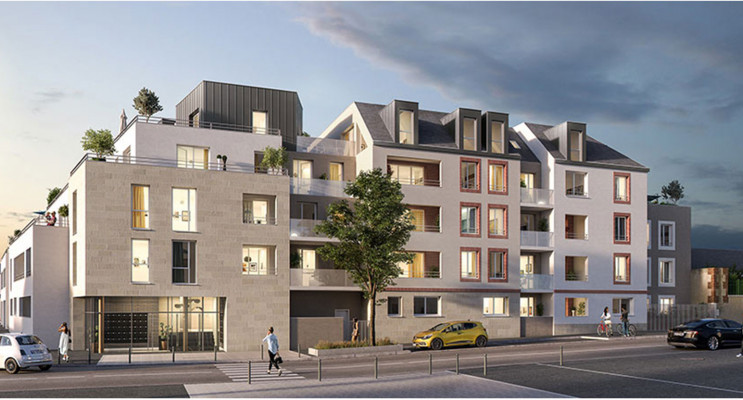 Orl&eacute;ans programme immobilier neuf &laquo; Esprit Faubourg &raquo; en Loi Pinel 