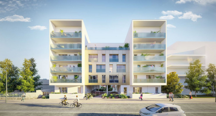 Nantes programme immobilier neuf &laquo; Respiration &raquo; en Loi Pinel 