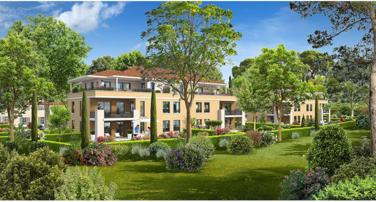 Aix-en-Provence programme immobilier neuf « Un Jardin en Provence II